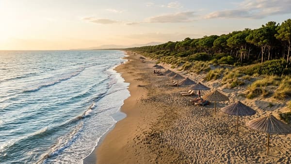 Le migliori spiagge vicino a Fier in taxi